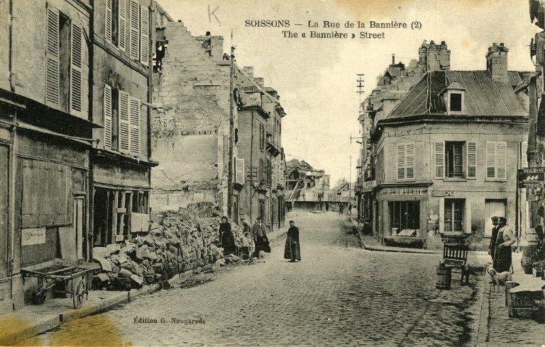 Soissons - La Rue de la Bannière (2) - The 'Bannière' Street