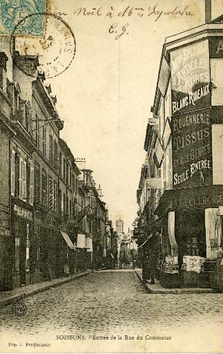 Soissons - Entrée de la Rue du Commerce