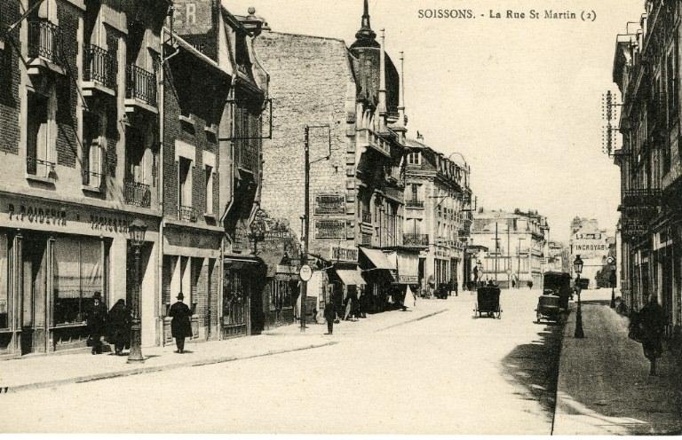 Soissons - La rue Saint-Martin (2)