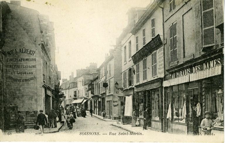 Soissons - Rue Saint-Martin