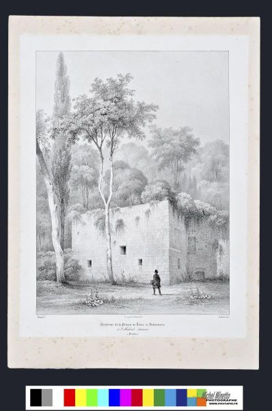 Extérieur de la prison de Louis le Débonnaire à Saint-Médard, Soissons
