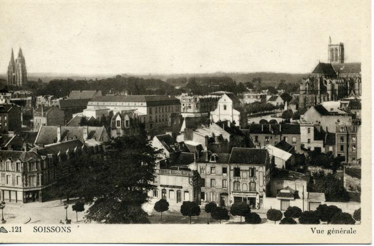 Soissons - Vue générale