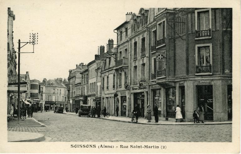 Soissons - Rue Saint-Martin