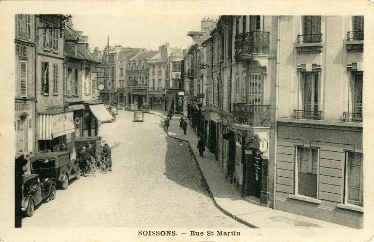 Soissons - Rue Saint-Martin