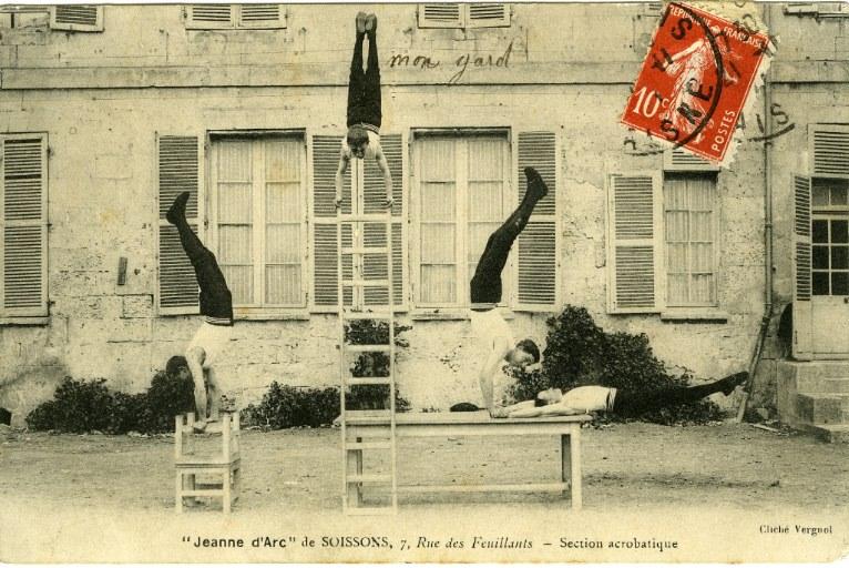'Jeanne d'Arc' de Soissons - Section acrobatique