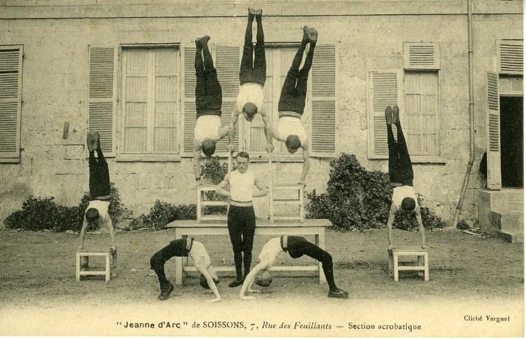 'Jeanne d'Arc' de Soissons - Section acrobatique