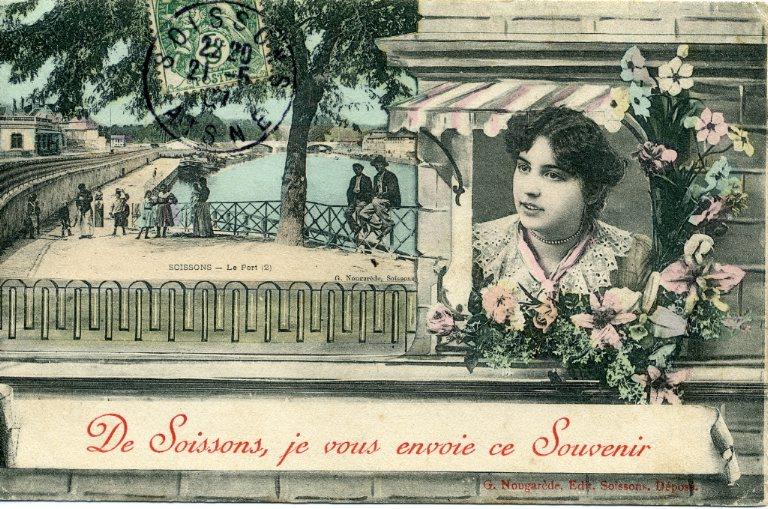 De Soissons, je vous envoie ce souvenir - Le port