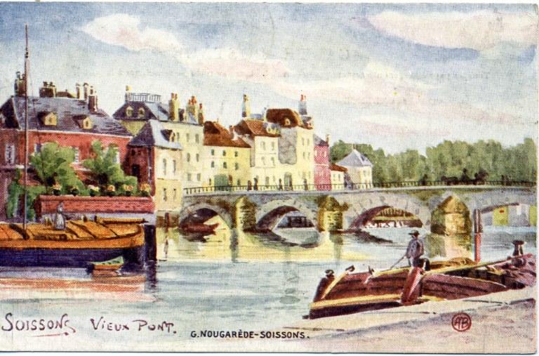 Soissons - Vieux pont