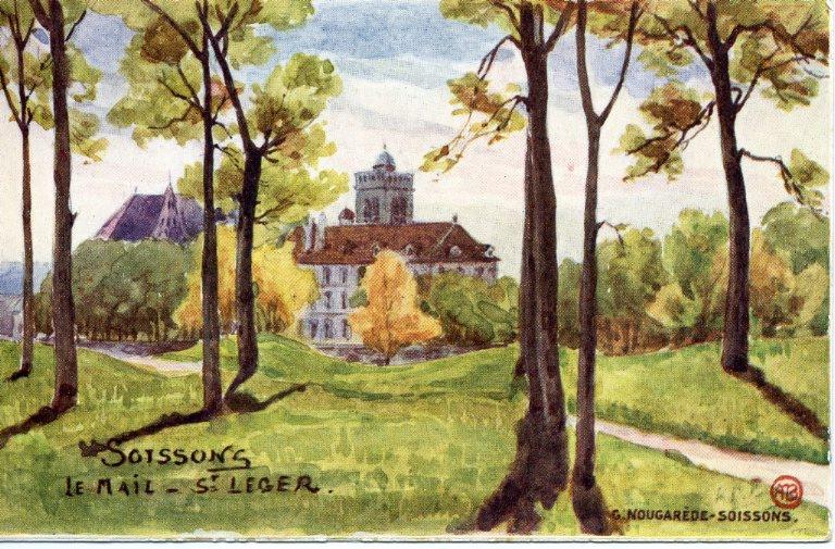 Soissons - Le mail - Saint-Léger