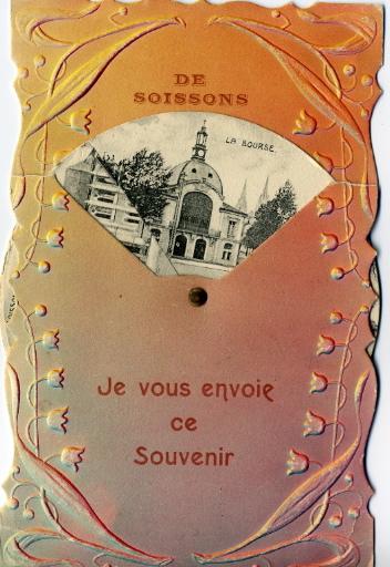 De Soissons je vous envoie ce souvenir - La bourse