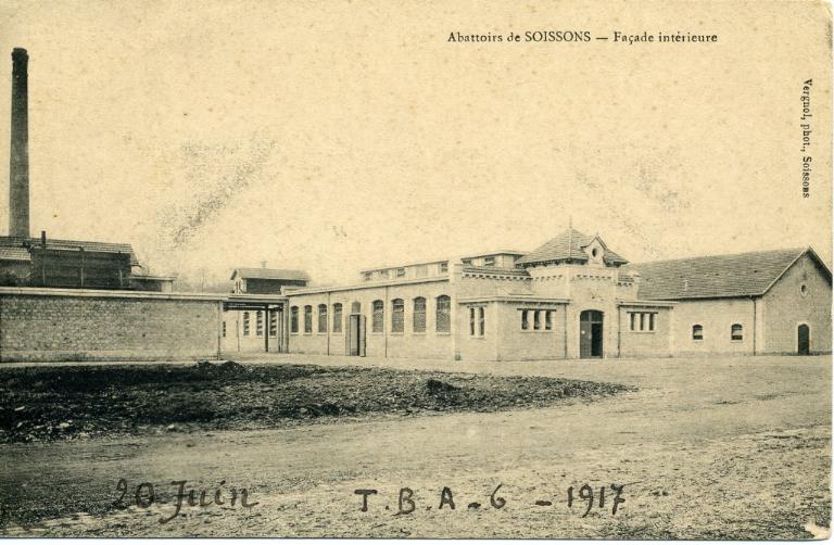 Abattoirs de Soissons - Façade intérieure