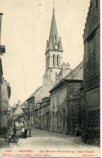 Soissons - Rue Messire Pierre-Leroy Saint-Waast