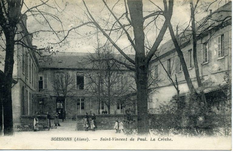 Soissons (Aisne) -Saint-Vincent-de-Paul - La crèche
