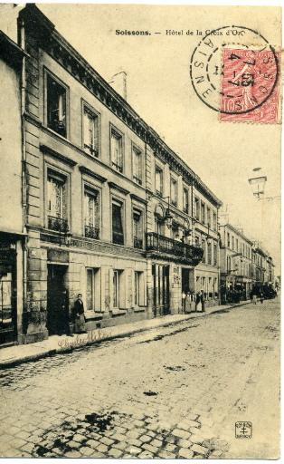 Soissons - Hôtel de la Croix d'Or