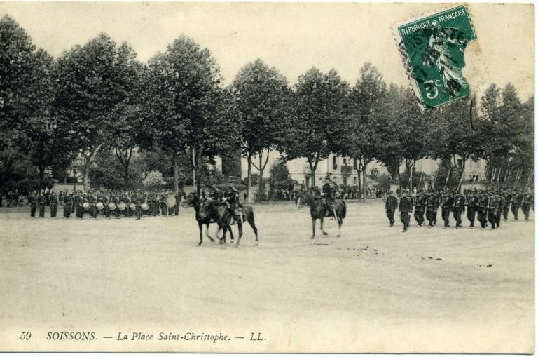 Soissons - La Place Saint-Christophe