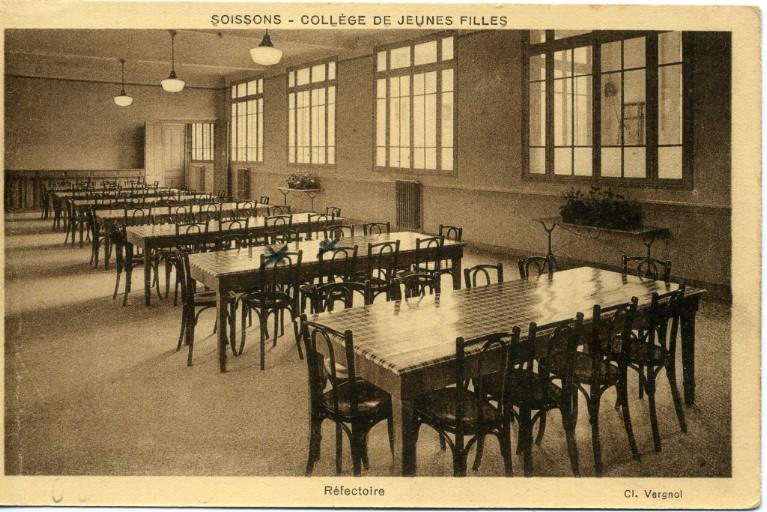Soissons - Collège de Jeunes Filles - Réfectoire