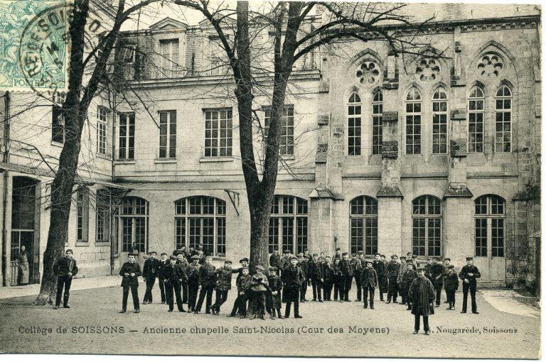 Collège de Soissons - Ancienne chapelle Saint-Nicolas (Cour des Moyens)