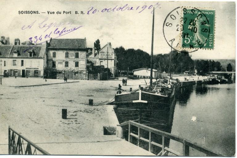 Soissons - Vue du port B R