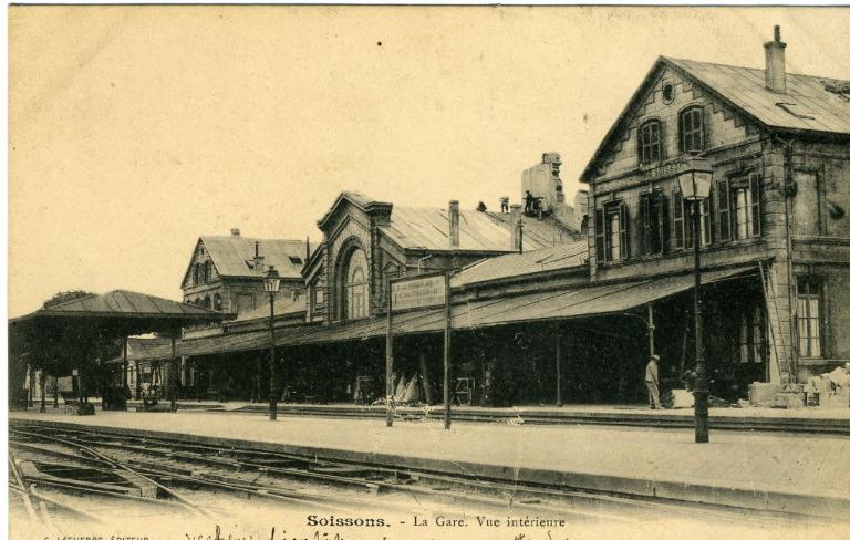 Soissons - La Gare - Vue intérieure