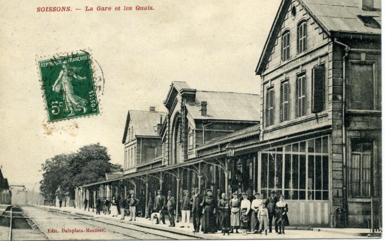 Soissons - La Gare et les Quais