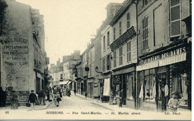 Soissons - Rue Saint-Martin