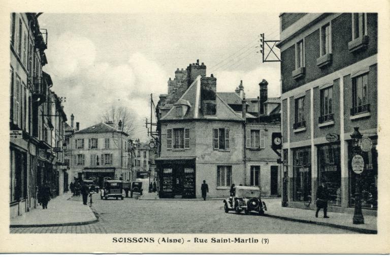 Soissons - Rue Saint-Martin