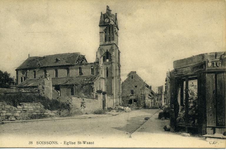 Soissons - Église Saint-Waast