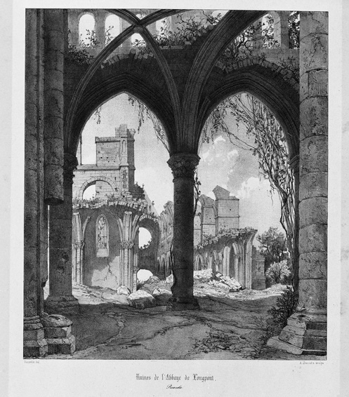 Ruines de l’abbaye de Longpont