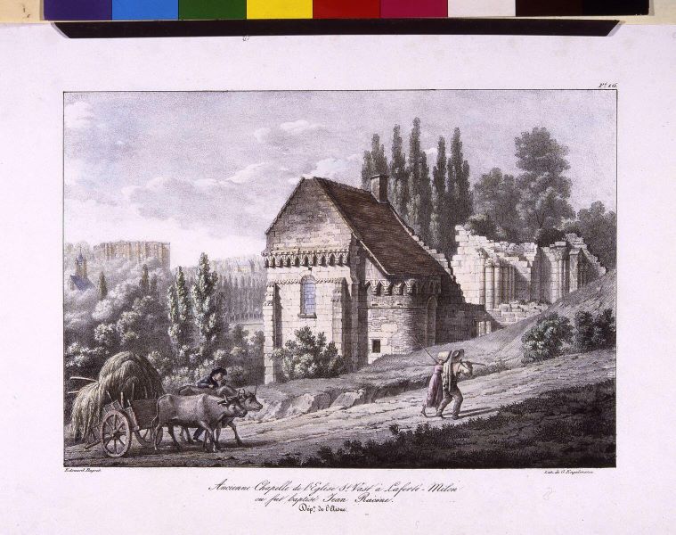 Ancienne chapelle de l’église Saint-Waast à la Ferté-Milon où fut baptisé Jean Racine
