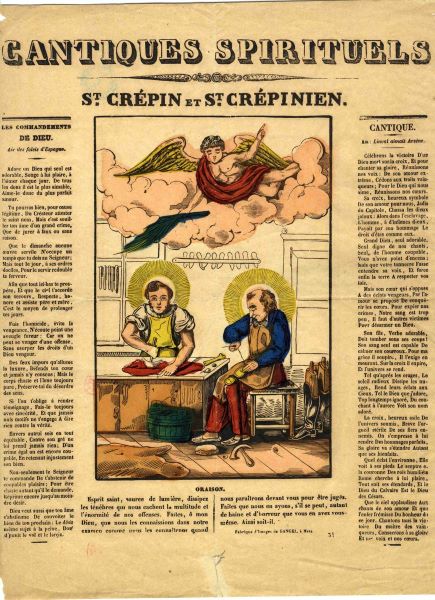 Cantiques spirituels. Saint Crépin et saint Crépinien