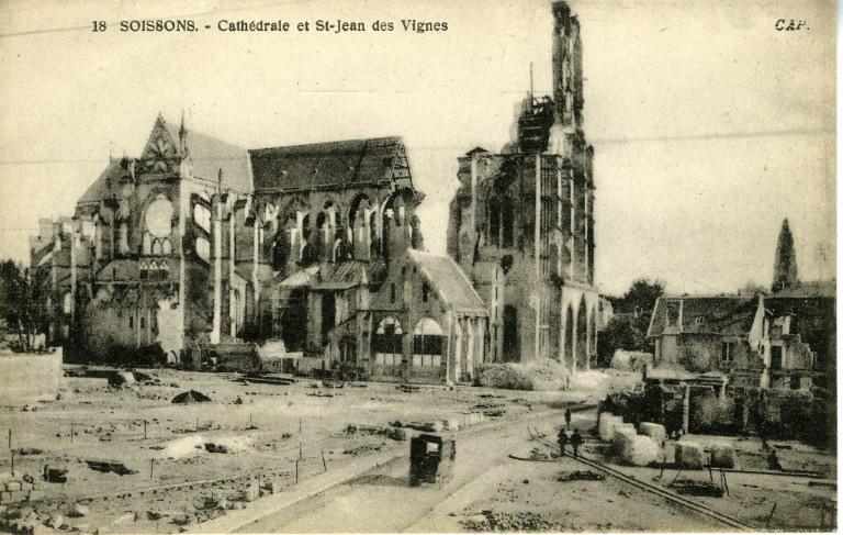 Soissons - Cathédrale et Saint-Jean-des-Vignes