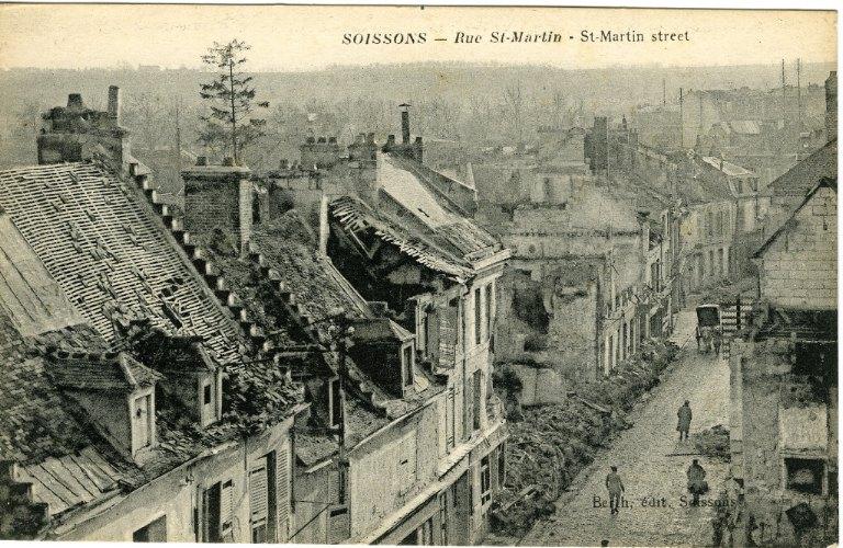 Soissons - Rue Saint-Martin