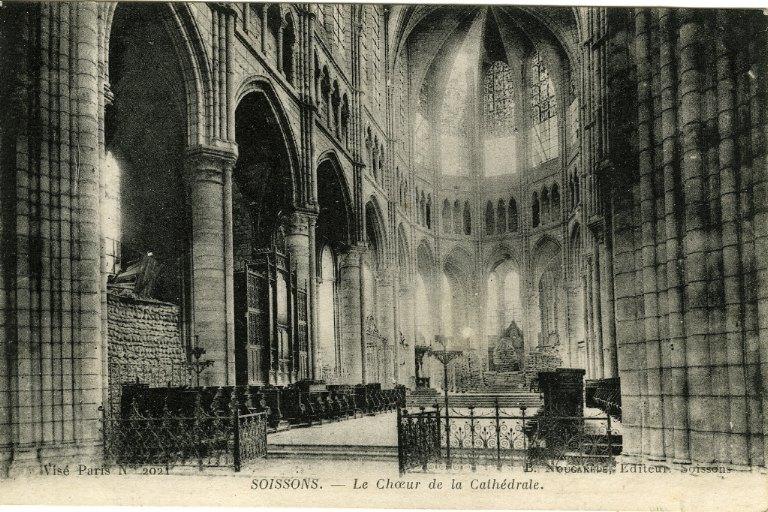 Soissons - Le Choeur de la Cathédrale