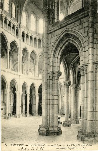Soissons - Cathédrale - Intérieur - La Chapelle Circulaire du Saint-sépulcre