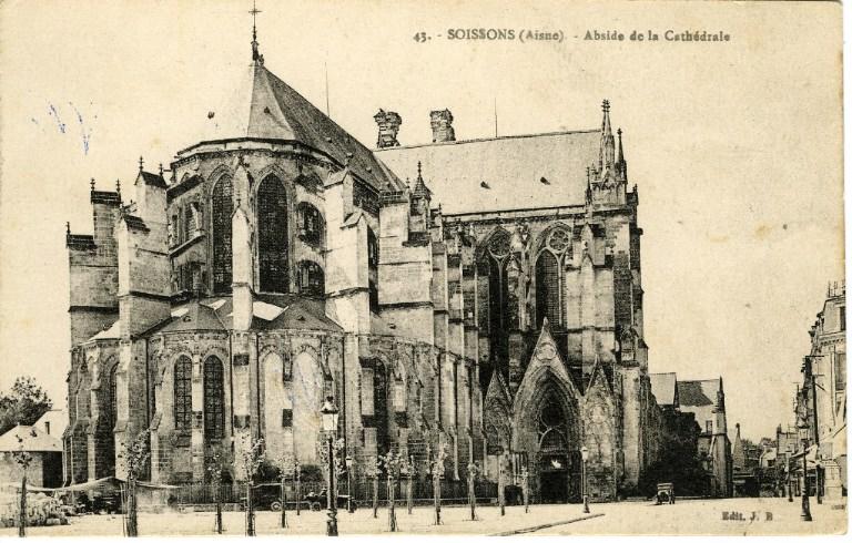 Soissons - Abside de la Cathédrale