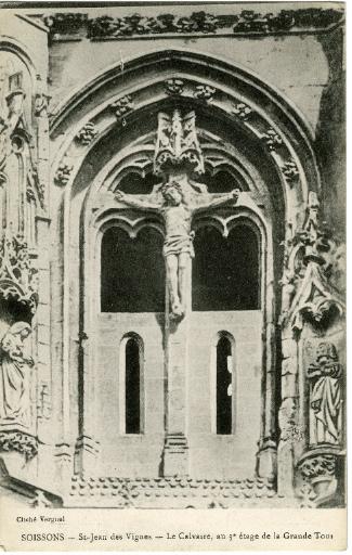 Soissons - Saint-Jean-des-Vignes -Le Calvaire, au 3e étage de la Grande Tour