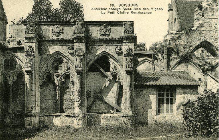 Soissons - Ancienne Abbaye Saint-Jean-des-Vignes - Le Petit Cloître Renaissance