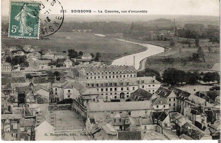 Soissons - La Caserne, vue d'ensemble