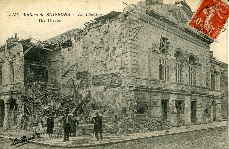 Ruines de Soissons - Le Théâtre