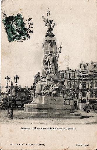 Soissons - Monument de la Défense de Soissons