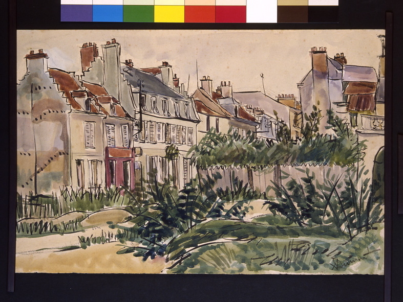 Rue à Soissons (rue Saint-Antoine)