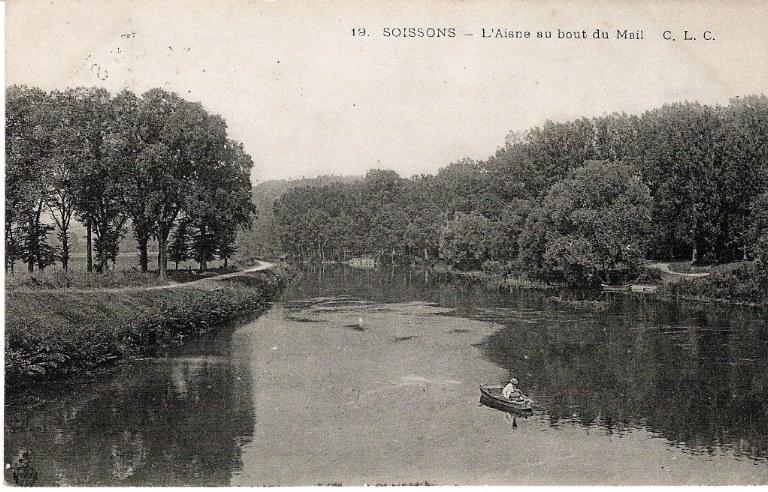 Soissons - L'Aisne au bout du Mail