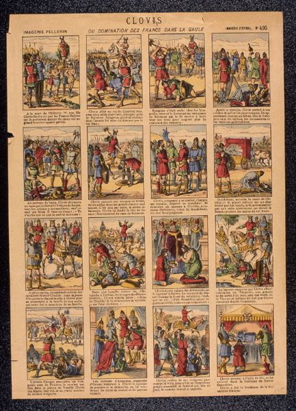 Clovis ou Domination des Francs dans la Gaule (titre inscrit)