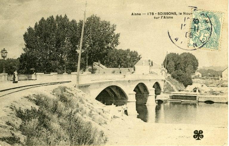 Aisne - Soissons - Le Nouveau pont sur l'Aisne