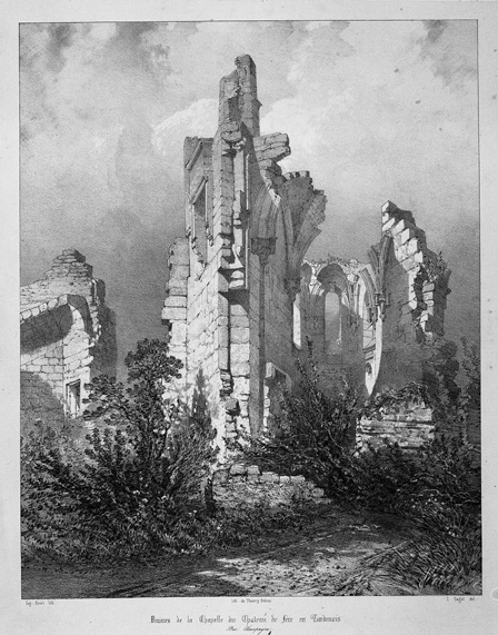 Ruines de la chapelle du château de Fère-en-Tardenois