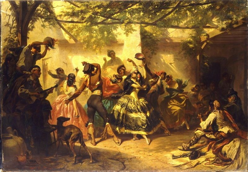 Danse dans une posada de Grenade