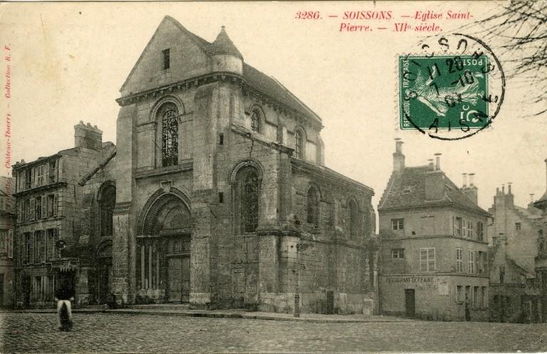 Soissons -  Église Saint-Pierre  - XIIe siècle