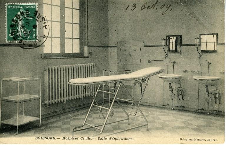 Soissons - Hospices civils - Salle d'opérations