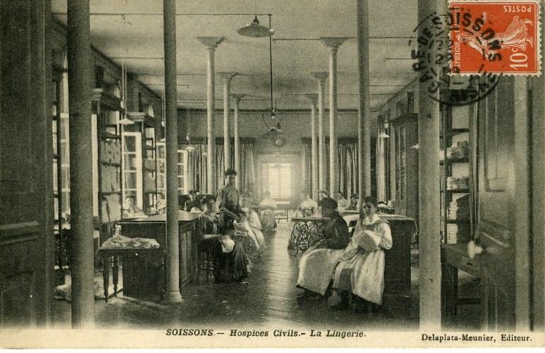 Soissons - Hospices civils - La lingerie