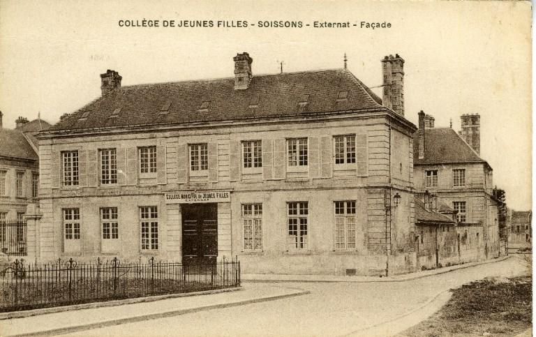 Soissons - Collège de jeunes filles - Externat - Façade